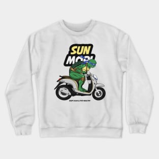 Sunmori Turtle White Crewneck Sweatshirt